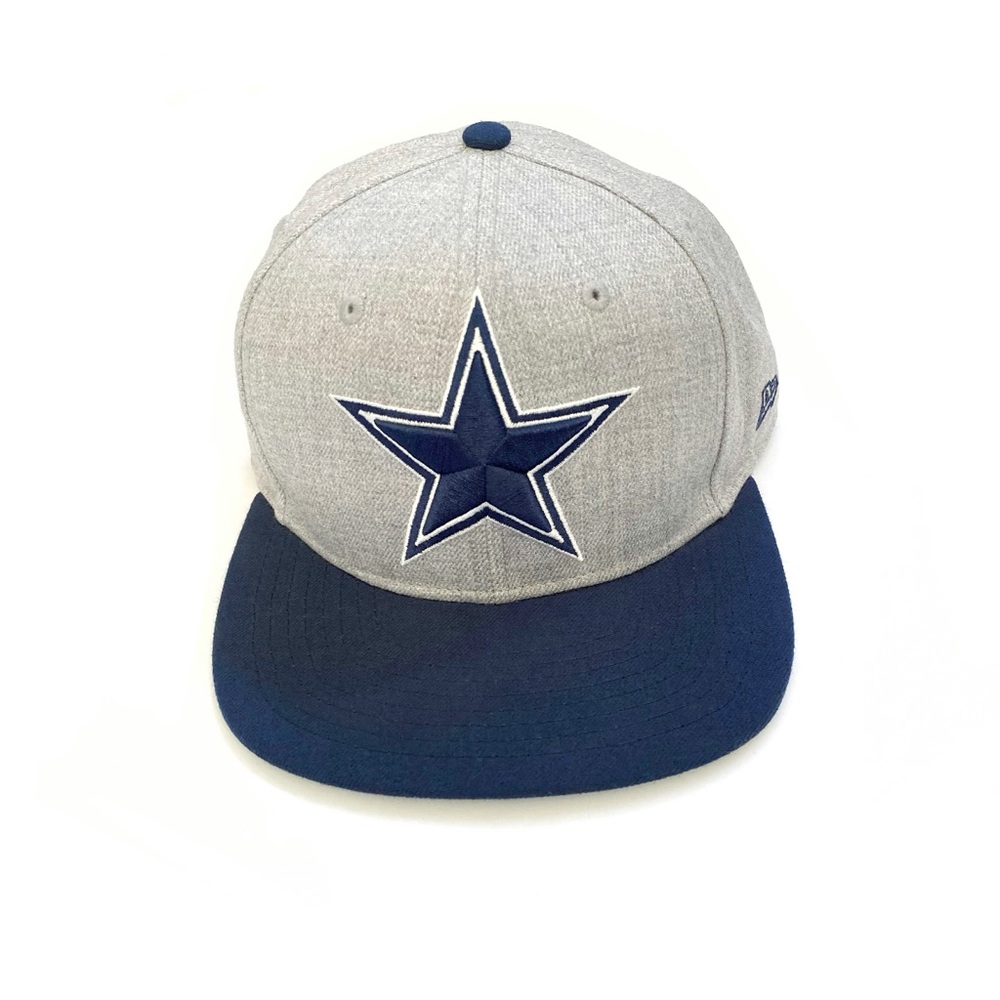 9FIFTY NFL gray blue star Dallas cowboys adjustable SnapBack hat
